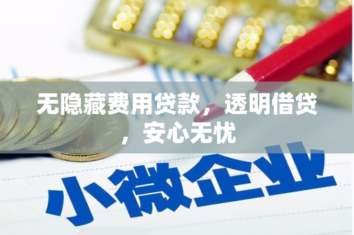 霍林郭勒无隐藏费用贷款，透明借贷，安心无忧