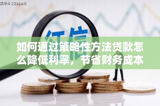 霍林郭勒如何通过策略性方法贷款怎么降低利率，节省财务成本