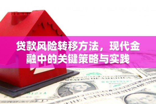 霍林郭勒贷款风险转移方法，现代金融中的关键策略与实践