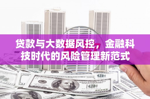 霍林郭勒贷款与大数据风控，金融科技时代的风险管理新范式