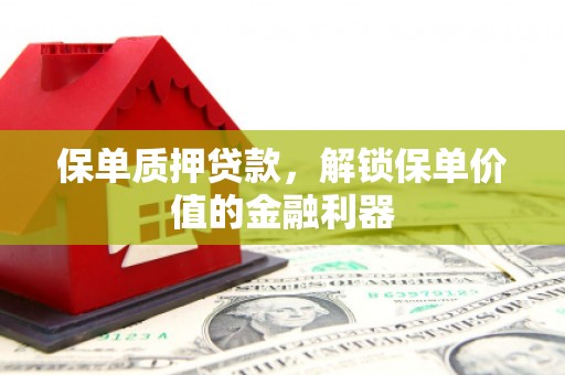 霍林郭勒保单质押贷款，解锁保单价值的金融利器