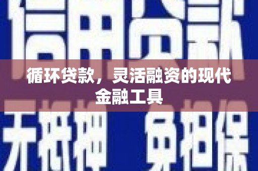霍林郭勒循环贷款，灵活融资的现代金融工具