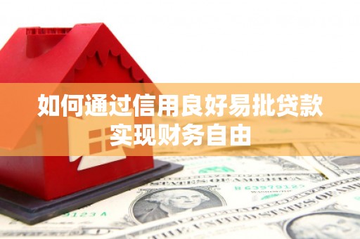 霍林郭勒如何通过信用良好易批贷款实现财务自由