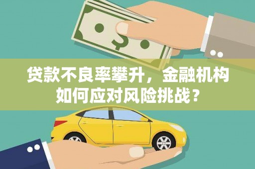 霍林郭勒贷款不良率攀升，金融机构如何应对风险挑战？