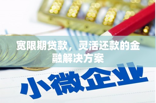 霍林郭勒宽限期贷款，灵活还款的金融解决方案
