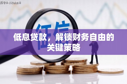霍林郭勒低息贷款，解锁财务自由的关键策略