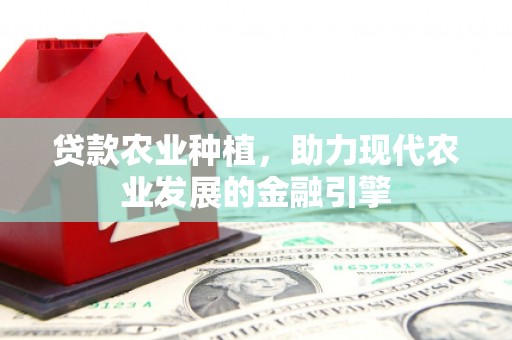 霍林郭勒贷款农业种植，助力现代农业发展的金融引擎