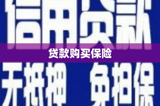 霍林郭勒贷款购买保险